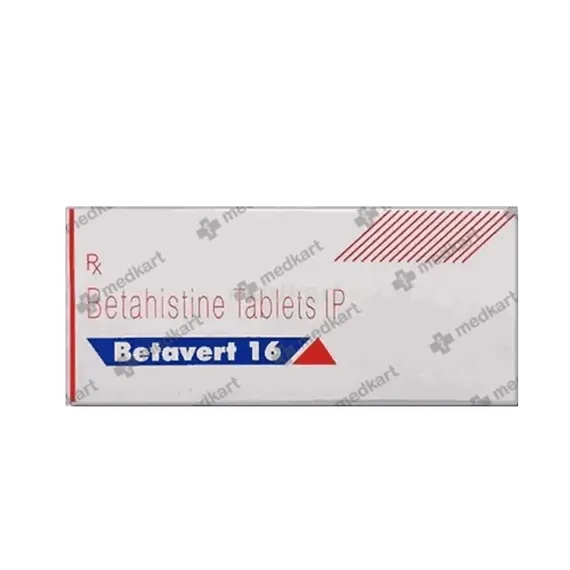 betavert 16mg tablet 15's